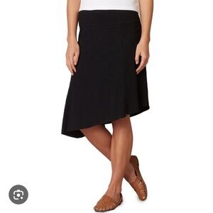 PrAna Women's S Black Jacinta Asymmetric Skirt size small
